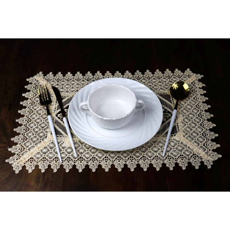 Rosdorf Park Onamia Floral Rectangle Placemat Wayfair